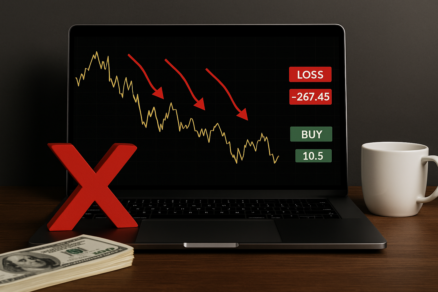 اشتباهات رایج در شروع ترید